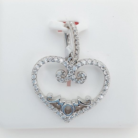 "925 Sterling Silver Cubic Zirconia Pendant, U19254478